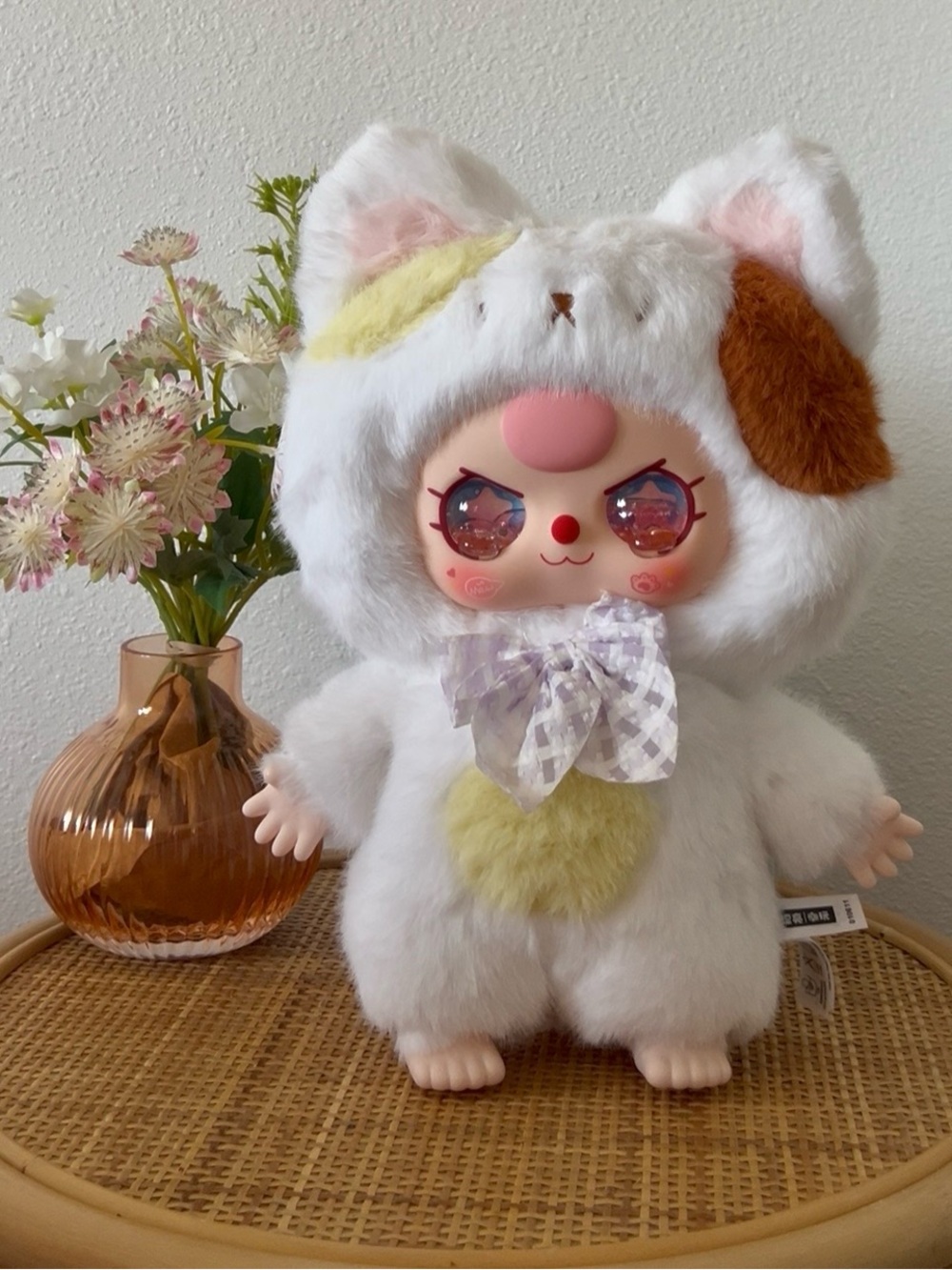 Baby three 400% First Edition Return - Kitty + custom baby three faceplate